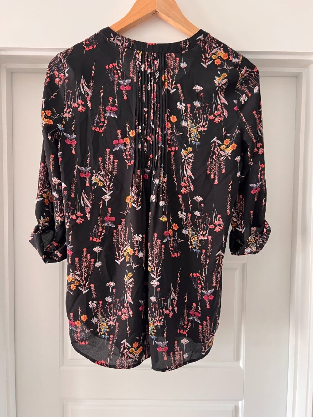 Pale Sky Maternity Blouse Size XS - Picture 2 of 4